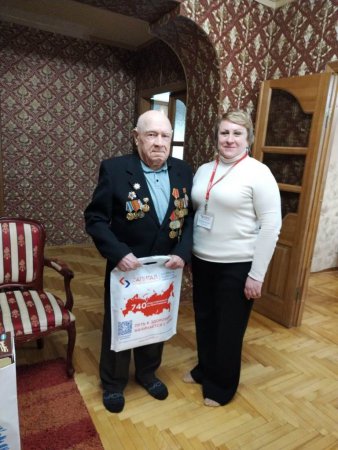 Ульяновский филиал ООО «Капитал МС» поздравили ветеранов с праздником Великой Победы