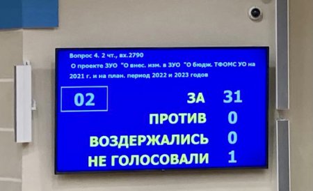 Депутаты ЗСО одобрили поправки в бюджете ТФОМС Ульяновской области на 2021-2023 годы