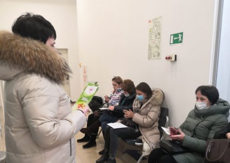 Сотрудники ТФОМС Ульяновской области посетили пункты вакцинации