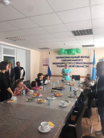 В ТФОМС Ульяновской области прошёл День отрытых дверей для детей сотрудников