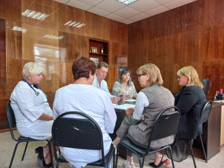 Специалисты ТФОМС региона провели встречу с руководством Мулловской участковой больницы