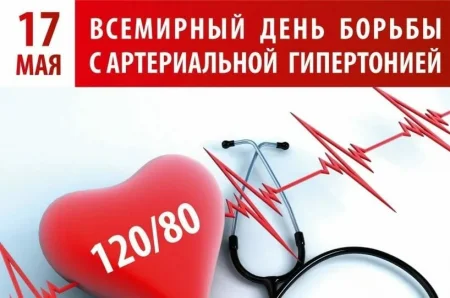 17 мая - Всемирный день борьбы с артериальной гипертонией