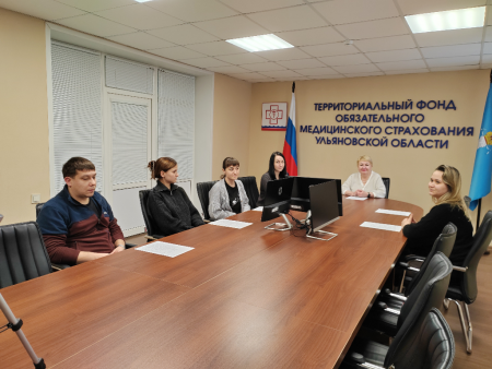 Сегодня состоялось заседание Молодежного совета ТФОМС Ульяновской области.